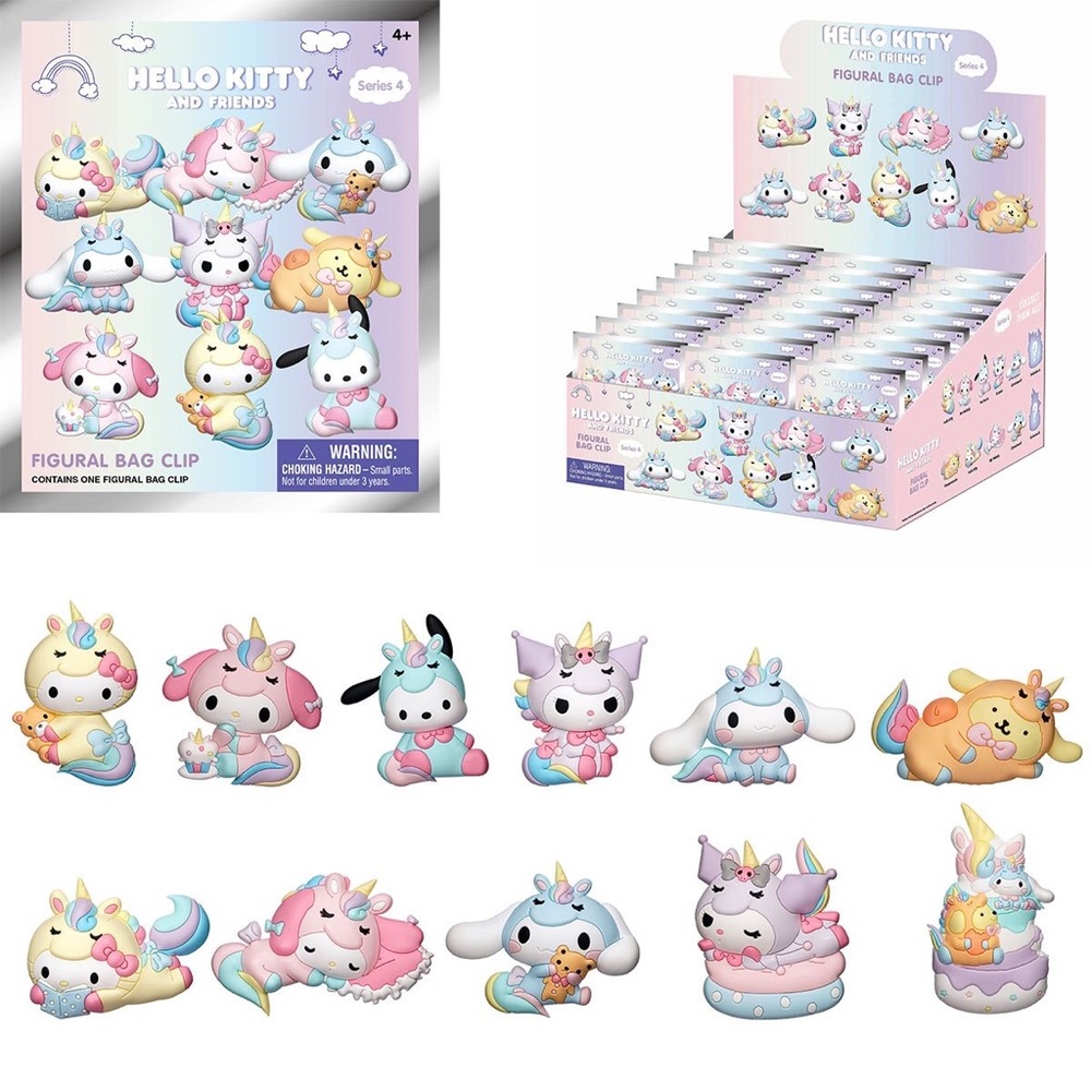 Hello Kitty and friends bag clip